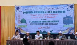 Sosialisasi Program Haji dan Umrah Oleh PT Fabi Abadi Berkah Haramain Surabaya di Hotel Panglima Sampang