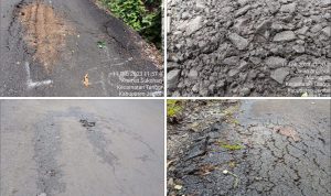 Proyek Jalan Desa Diduga Dikerjakan Tidak Sesuai Spek
