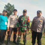 Kapolsek Bersama Anggota Amankan Kegiatan Porseni Tingkat MA Se-Kabupaten Lumajang 