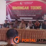 Kapolsek Hadiri Bimbingan Teknis Pengawasan dan Evaluasi Pelaporan Coklit PKD dari Perspektif Hukum Pemilu
