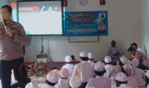 Pelajar SMPI As-Sirajul Munir Dapat Sosialisasi Narkoba Dari Kepolisian