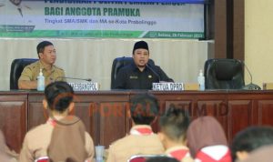 Demi Mensukseskan Pemilu 2024, Bakesbangpol Gelar Sosialisasi Pemilih Bagi Anggota Pramuka Tingkat SMA / SMK dan MA