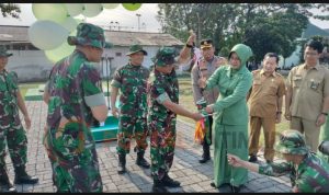 Manfaatkan Lahan Kosong, Dandim Canangkan Penanaman Bibit Jahe Merah