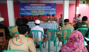 Suport Kebijakan, Koramil Bantaran Hadiri Musyawarah Desa