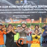 Satlantas Polres Lumajang Gelar Penandatanganan dan Komitmen Bersama Tertib Berlalu Lintas Zero Knalpot Brong