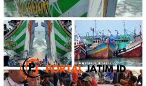 Bentrok Di Tengah Laut Kapal Nelayan Desa Penambangan Pecah