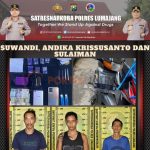Dor!!!!! Tiga Orang Ditangkap Satreskoba Polres Lumajang 