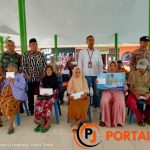 Bhabinkamtibmas Purwosono Pantau Penyaluran BLT DD 2023