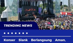 Konser Slank Berlangsung Aman, Kapolres Lumajang Apresiasi Kinerja Personel Gabungan