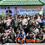 Gelar Apel dan Halal Bihalal Bersama, Kapolres Lumajang Sebut TNI-Polri Sudah Kompak Jaga Lumajang Tetap Kondusif