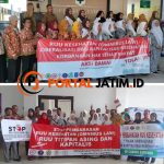 Lima Organisasi Nakes Ketapang Gelar Aksi Damai Menolak Pembahasan RUU Kesehatan Omnibus Law