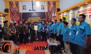 Wasito Edi Yuliantoro Pimpin Langsung Pendaftaran Bacaleg Partai Gelora di KPU Kabupaten Probolinggo 