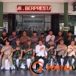 Tunjukkan Kekompakan, Forkopimda Ikut Sambut Kedatangan Pangdam V/Brawijaya di Kodim 0821
