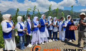DPD IWAPI Jatim Bagikan 1000 Bibit Jeruk Bantuan Kementerian Pertanian