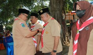 Kak Timbul Lantik Pengurus Mabiran, Kwarran Dan LPK Gerakan Pramuka Pajarakan