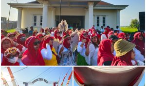 Seru!!! Desa Bulu Adakan Lomba Jalan Sehat dan Color Run