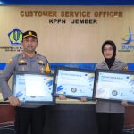 Polres Jember Raih Penghargaan Kinerja Satker Periode Semester I T.A. 2023 Oleh KPPN Jember