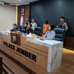 Pressconfrens Polres Jember Dalam Kasus Tindak Pidana Persetubuhan Terhadap Anak