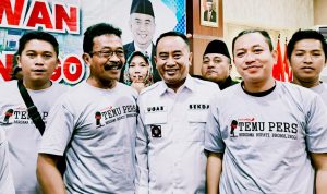 Bupati Probolinggo Temu Pisah Dengan Komunitas Jurnalis Probolinggo