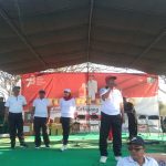 Ribuan Peserta JJS dan Senam Bersama Padati Lapangan Bundan Ketapang