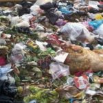 Pintu Masuk Dam 8 Desa Brabe Dihiasi Sampah Yang Berceceran