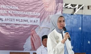 Arzeti Turut Sosialisasikan BPJS Ketenagakerjaan