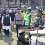 Kawal Pemilu 2024, Polres Lumajang Laksanakan Apel Gelar Pasukan Ops Mantap Brata 2023-2024