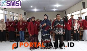 Akademika STKIP Muhammadiyah Lumajang Gelar Deklarasi Dukung Pemilu Damai Tahun 2024