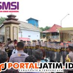 Tingkatkan Kesiap Siagaan, Polres Sumenep Gelar Alarm Stelling