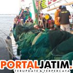 Personel Polairud Polresta Banyuwangi Mengamankan Satu Unit Kapal Slerek Tak Memiliki SPB