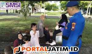 Laksanakan Patroli Preventif Ini Cara Aipda Umam Dalam Melaksanakan Pengawasan Kepada Pengunjung 