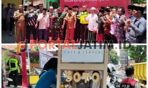 Kapolda Jatim Kunjungi Polsek Ketapang, Pedagang Kaki Lima Kecipratan Rejeki