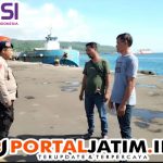 Lakukan Patroli Obvitnas Pelabuhan Ini Kata Kajaga Bripka Agam Kepada TKBM Tanjungwangi 