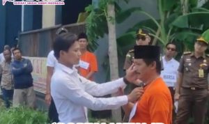 Kapolres Bangkalan Menggelar Peragaan Rekonstruksi Peristiwa Carok Berdarah 2 vs 4 di Tanjung Bumi