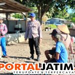 Sambangi Masyarakat Pesisir Pantai Meneng Ini Pesan Aiptu Gede 