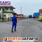Kunjungi Pelabuhan LCM Ini Pesan Bripka Agam Kepada Petugas Securty