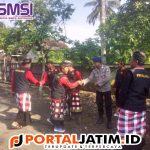 Lakukan Patroli dan Sambang Kepada Masyarakat Umat Hindu Ini Pesan Bripka Waluyo 