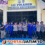 Tim Supervisi Ditpolairud Polda Jatim Kunjungi Mako Satpolairud Polresta Banyuwangi 