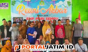 Jalin Silaturahmi, Alumni SMP PGRI 1985 Adakan Reuni Akbar Dihalaman SMP PGRI 