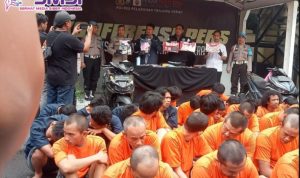 Polres Pelabuhan Tanjung Perak Press Release Selama Operasi Pekat Semeru, ini Kasusnya