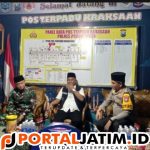 PJ Bupati Probolinggo Bersama Kapolres Tinjau Beberapa Pos Pantau Pelayanan Terpadu Lebaran