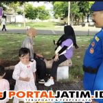 Laksanakan Patroli Ketupat Semeru Diarea Wisata Pantai, Ini Ucap Aipda Umam