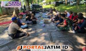 Hadiri Tradisi Puter Kayun, Ini Pesan Wakasat Polairud Polresta Banyuwangi 