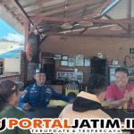 Hadapi Cuaca Extrem, Ini Pesan Bripka Waluyo Kepada Kelompok Nelayan Pantai Mustika 