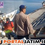 Pantau Aktivitas Pengiriman Sembako Melalui Laut, Ini Pesan Kanit Pos Kota Aipda Umam Kepada Nahkoda Kapal
