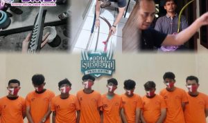 Tak Lebih 1×24 Jam Para Pelaku Pengeroyokan di Surabaya Berhasil Diungkap