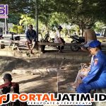 Tingkatkan Keamanan Dan Kenyamanan Personel Polairud Ingatkan Buruh Angkut Pelabuhan 