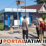 Polsek Pagu Rutin Pantau Perlintasan Rel KA Tanpa Palang Pintu Cegah Laka Lantas