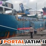 Antisipasi Gangguan Kamtibmas, Personel Satpolairud Lakukan Patroli Diarea Pelabuhan Tanjuwangi 