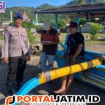 Satpolairud Polresta Banyuwangi Mengajak Masyarakat Pesisir Untuk Sukseskan Kegiatan WWF
